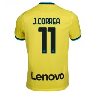 Inter Milan Joaquin Correa #11 Fotballklær Tredjedrakt 2022-23 Kortermet